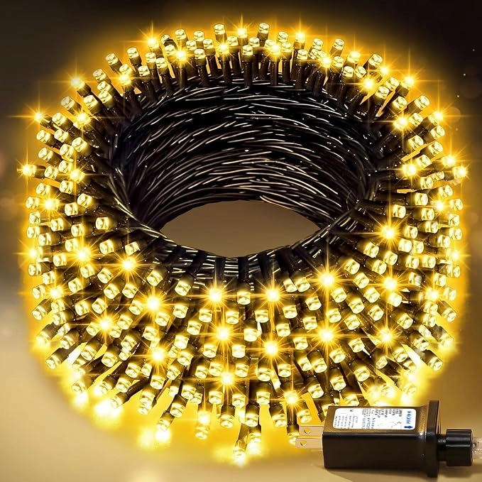 100FT Warm White LED Christmas String Lights